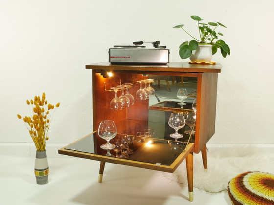 Image 1 of Vintage TV-meubel met bar, jaren 60, Duitsland