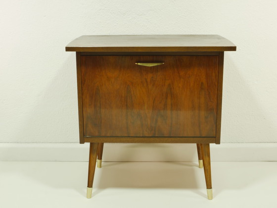 Image 1 of Vintage TV-meubel met bar, jaren 60, Duitsland