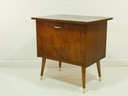 Vintage TV-meubel met bar, jaren 60, Duitsland