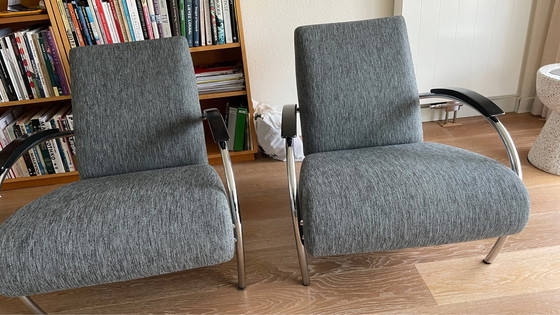 Image 1 of 2x Gelderland fauteuil 5470