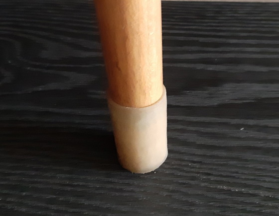 Image 1 of Schilte houten kinderstoeltje vintage jaren 60