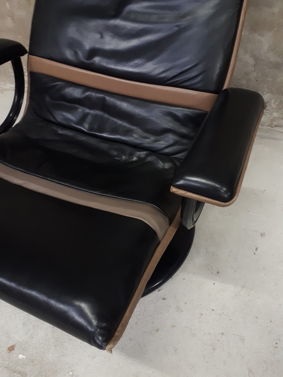 Image 1 of Artifort Mikado 720 draaifauteuil - leer