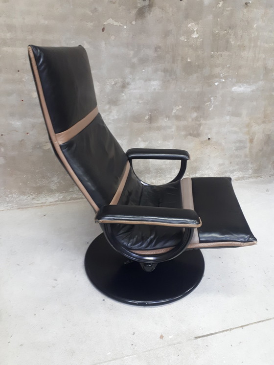 Image 1 of Artifort Mikado 720 draaifauteuil - leer