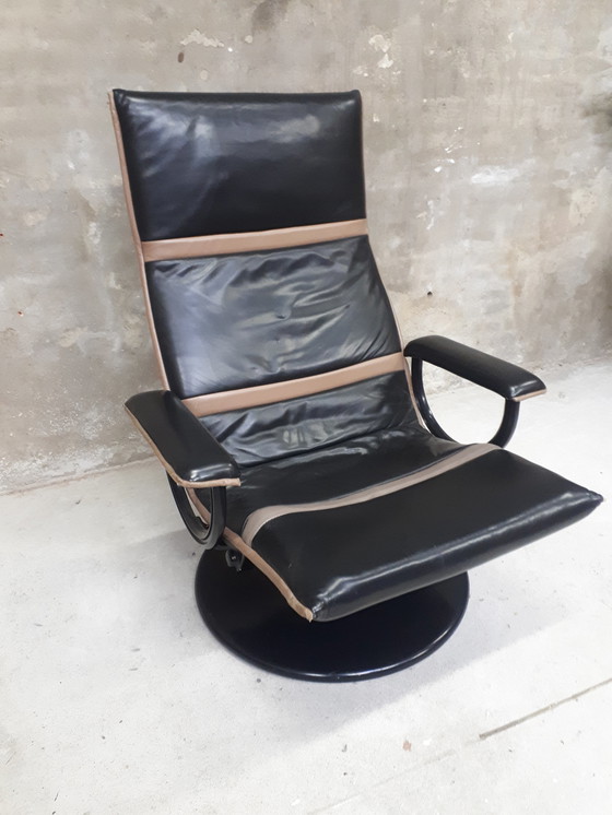 Image 1 of Artifort Mikado 720 draaifauteuil - leer