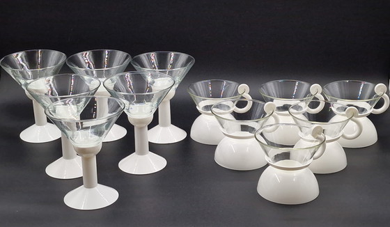 Image 1 of Bodum vintage drinkset, 6 x Conus, 6 x Oktett 