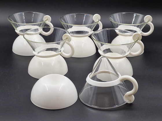 Image 1 of Bodum vintage drinkset, 6 x Conus, 6 x Oktett 