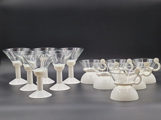 Image 1 of Bodum vintage drinkset, 6 x Conus, 6 x Oktett 