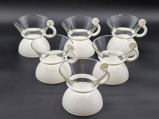 Bodum vintage drinkset, 6 x Conus, 6 x Oktett 