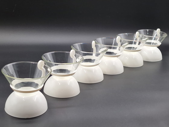 Image 1 of Bodum vintage drinkset, 6 x Conus, 6 x Oktett 