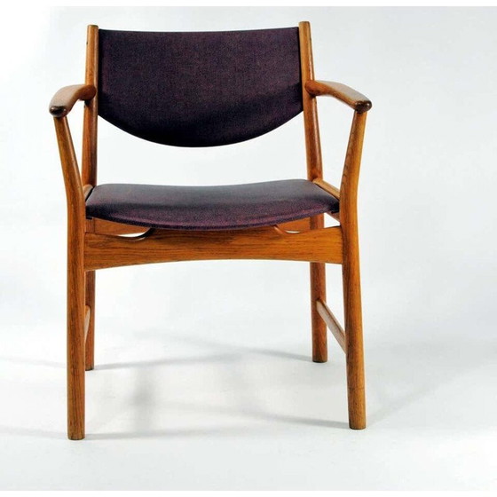Image 1 of Set van 3 Vintage Fauteuils Aksel Bender Madsen, Ejnar Larsen Eiken 1960