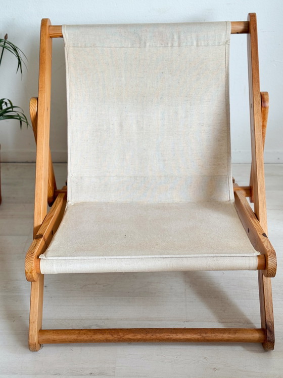 Image 1 of Vintage Ikea Kon Tiki Chair Gillis Lundgren 