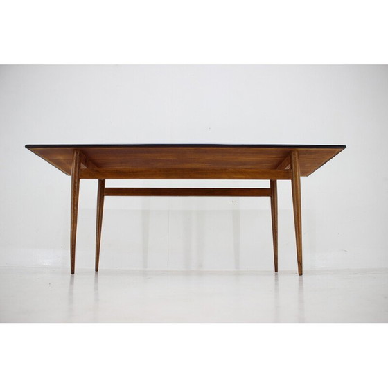 Image 1 of Vintage beukenhouten salontafel van Drevotvar, Tsjecho-Slowakije 1970