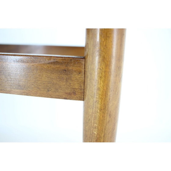 Image 1 of Vintage beukenhouten salontafel van Drevotvar, Tsjecho-Slowakije 1970