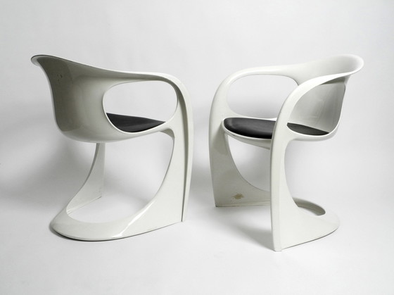 Image 1 of Paar prachtige zeldzame glimmende Casalino fauteuils van Casala model 2007/2008 uit januari 1974