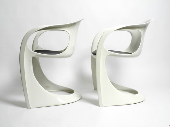 Image 1 of Paar prachtige zeldzame glimmende Casalino fauteuils van Casala model 2007/2008 uit januari 1974