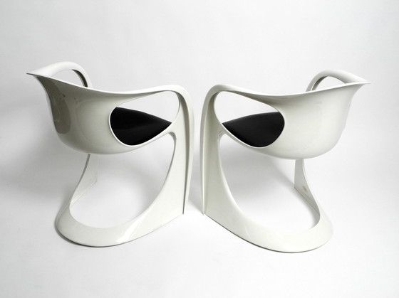 Image 1 of Paar prachtige zeldzame glimmende Casalino fauteuils van Casala model 2007/2008 uit januari 1974