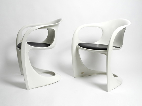 Image 1 of Paar prachtige zeldzame glimmende Casalino fauteuils van Casala model 2007/2008 uit januari 1974