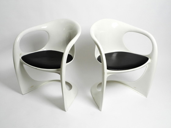 Image 1 of Paar prachtige zeldzame glimmende Casalino fauteuils van Casala model 2007/2008 uit januari 1974