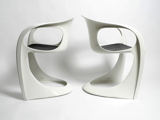 Image 1 of Paar prachtige zeldzame glimmende Casalino fauteuils van Casala model 2007/2008 uit januari 1974