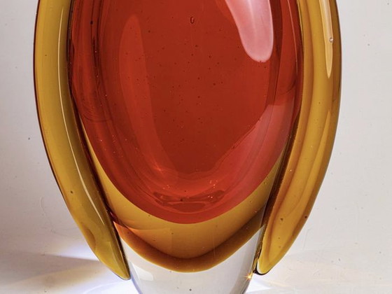 Image 1 of Vintage Vaas - Goutte De Rosée - Glas - Rosenthal - 1975