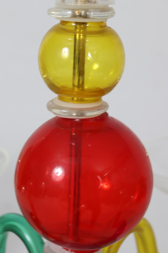 Image 1 of  Kroonluchter/plafondlamp van Murano glas, Italië, jaren 1980