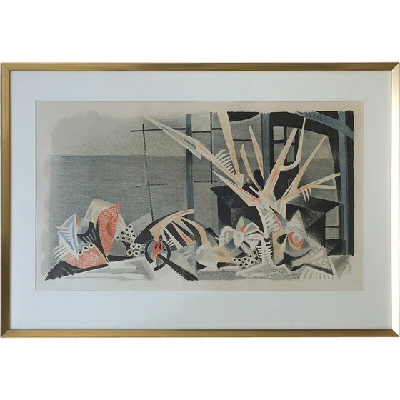 Image 1 of Tableau vintage par Jürgen Von Konow, 1958