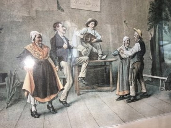 Image 1 of Feestelijke Prent Van Jean Moreau