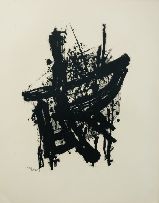 Wim Motz - Lithografie 1959