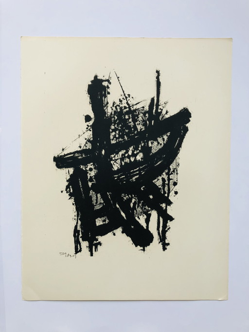 Wim Motz - Lithografie 1959