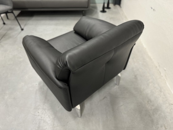 Image 1 of Leolux Bora Balanza Fauteuil Senso Leer Black