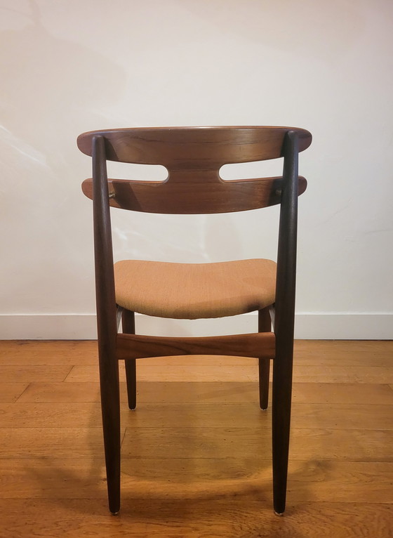 Image 1 of Vintage Eetkamerstoelen Van Johannes Andersen Voor Bramin