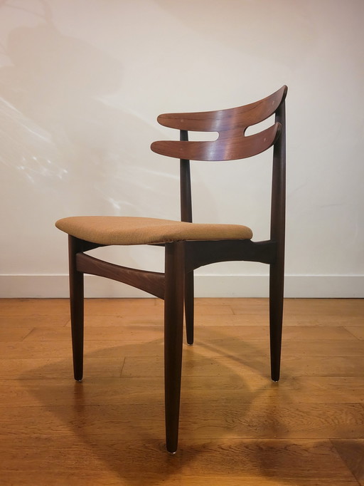 Vintage Eetkamerstoelen Van Johannes Andersen Voor Bramin