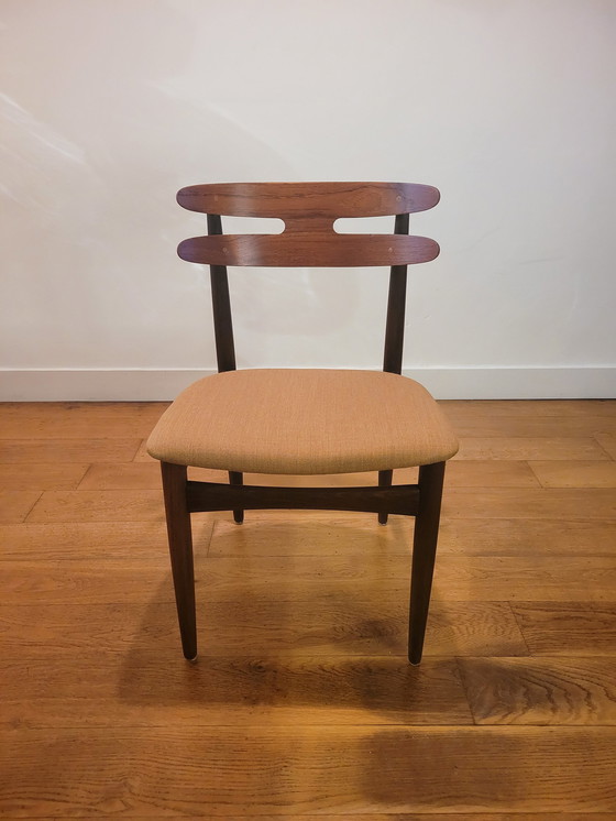 Image 1 of Vintage Eetkamerstoelen Van Johannes Andersen Voor Bramin