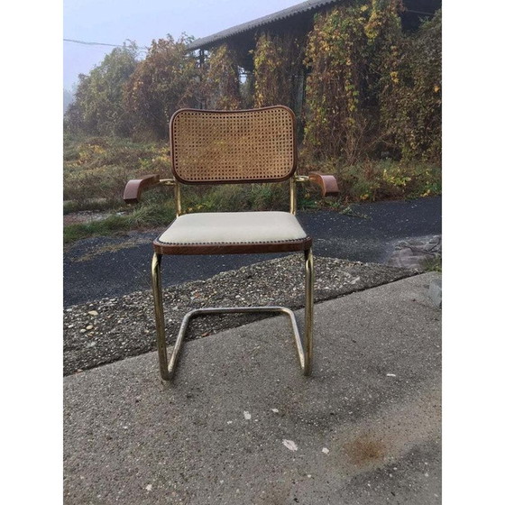 Image 1 of Set van 3 vintage Cesca stoelen van Marcel Breuer, Italië, 1970