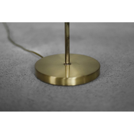 Image 1 of Vintage geborsteld messing bureaulamp met ketting voor Karstadt AG, Duitsland 1970