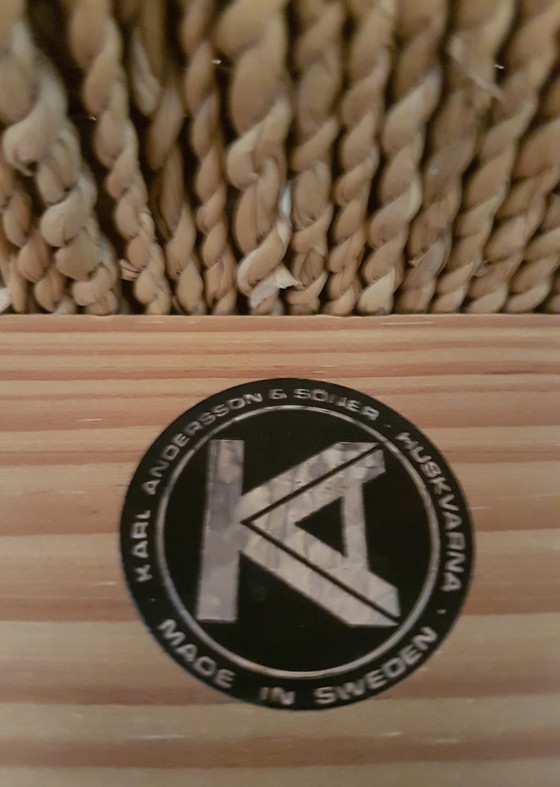 Image 1 of 2x Asserbo eetkamerstoelen van Børge Mogensen