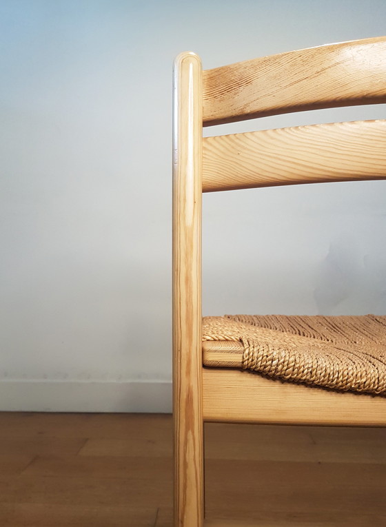 Image 1 of 2x Asserbo eetkamerstoelen van Børge Mogensen