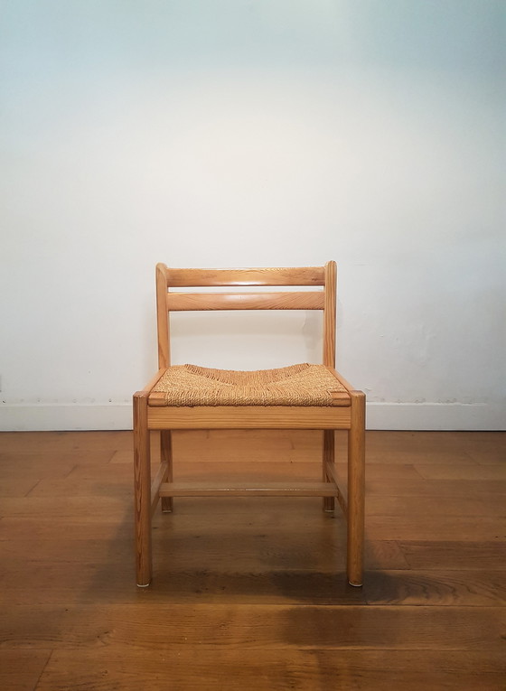 Image 1 of 2x Asserbo eetkamerstoelen van Børge Mogensen