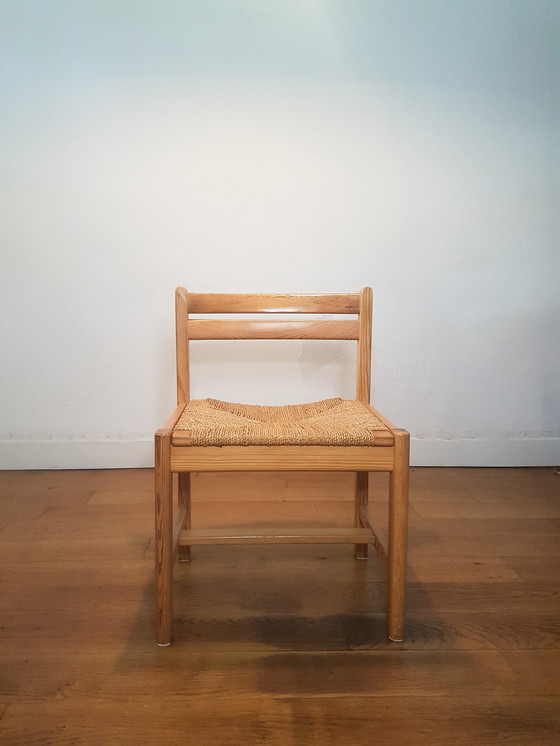 Image 1 of 2x Asserbo eetkamerstoelen van Børge Mogensen