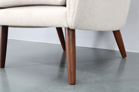 Image 1 of 1960S Paar Deens gerestaureerde fauteuils