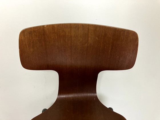 Image 1 of 4x Fritz Hansen Hammer Chair