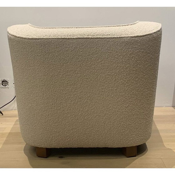 Image 1 of Vintage Art Deco stoffen fauteuil