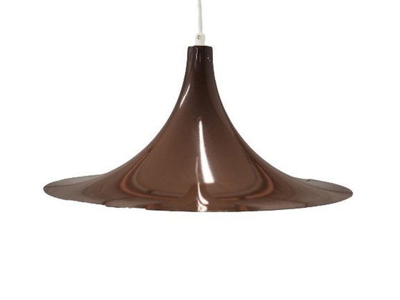 Image 1 of Bruine hanglamp, Deens ontwerp, 1960S, Productie: Denemarken