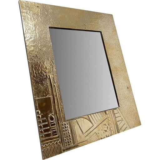 Modern vintage messing frame