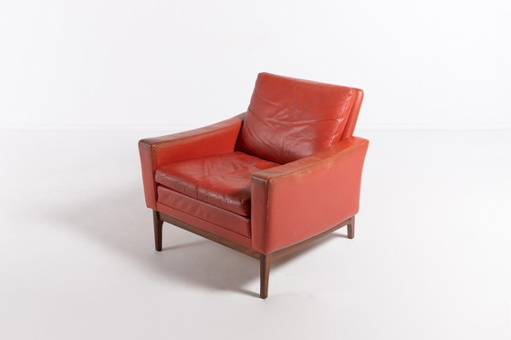 Image 1 of Deense Mid Century Moderne lounge stoel uit 1960