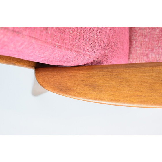 Image 1 of Vintage houten fauteuils, Denemarken 1960