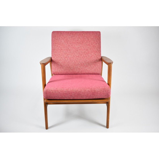 Image 1 of Vintage houten fauteuils, Denemarken 1960