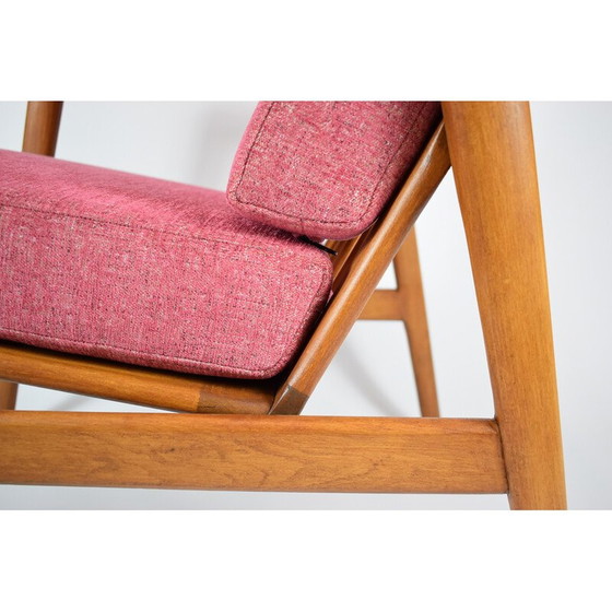 Image 1 of Vintage houten fauteuils, Denemarken 1960