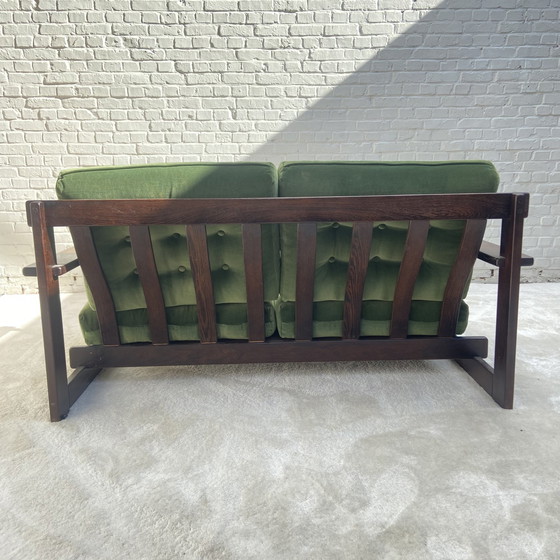 Image 1 of Vintage houten woonkamerset