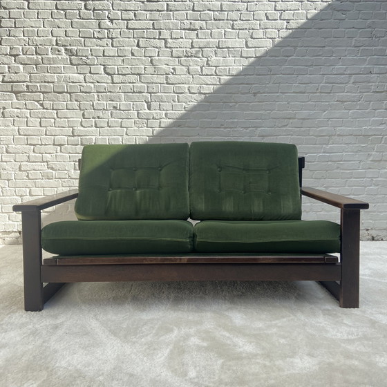 Image 1 of Vintage houten woonkamerset